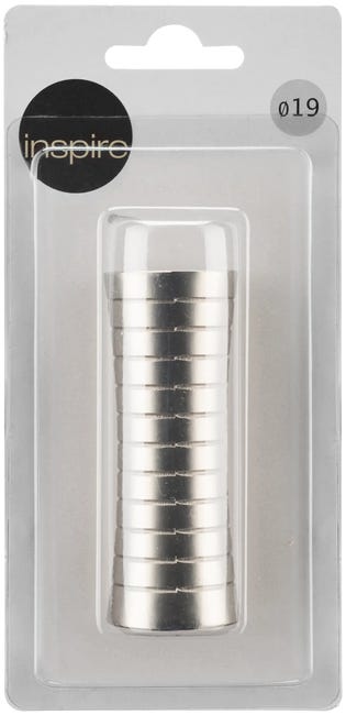 Końcówka do karnisza Febris chrom mat 19 mm Inspire
