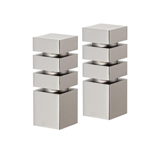 Końcówka do karnisza Nordic chrom satyna 19 mm 2 szt.