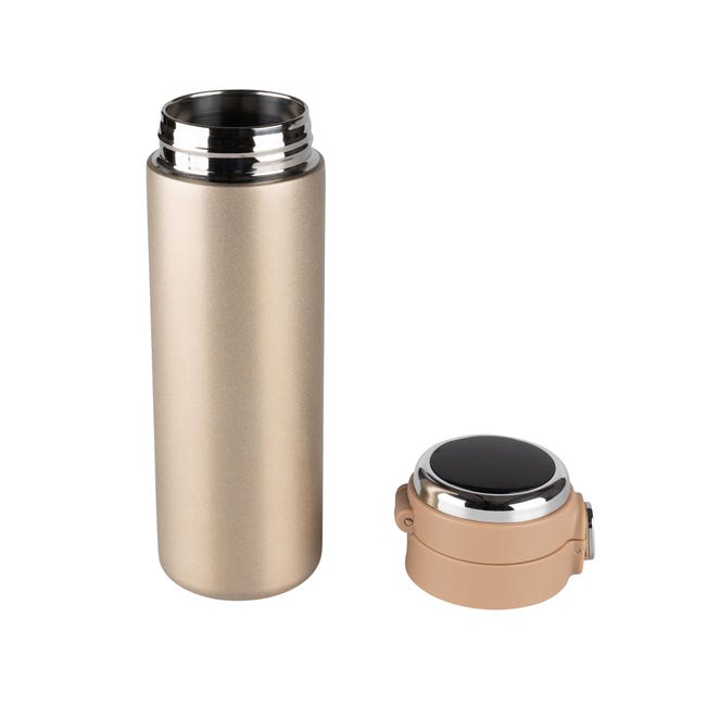 Kubek termiczny z wyświetlaczem LED złoty 420 ml Altom Design