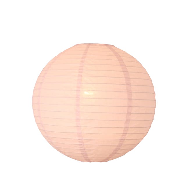 Kula papierowa Baoji 40 cm różowa E27 Inspire