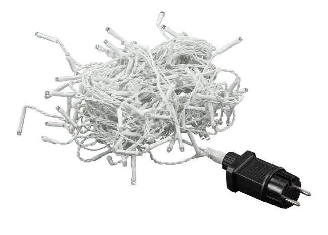 Kurtyna zewnętrzna sople 11m 300szt. LED ciepła biel