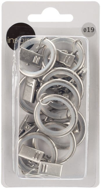 Kółka cichobieżne z żabkami chrom mat 19 mm 10 szt. Inspire