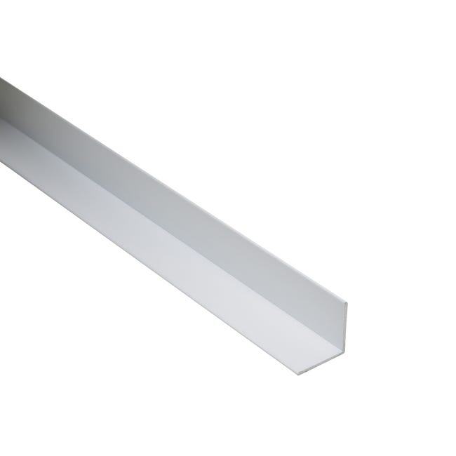 Kątownik aluminiowy 1m 20x20x1 mm biały Standers