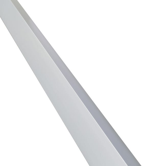 Kątownik aluminiowy 1m 25x25x1 mm matowy srebrny Standers