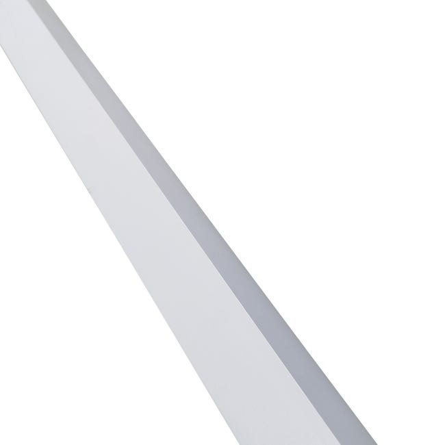 Kątownik aluminiowy 1m 25x25x1 mm matowy srebrny Standers