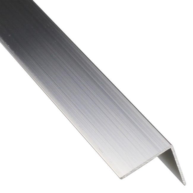Kątownik aluminiowy 2.6m 19.5x19.5 mm surowy srebrny Standers