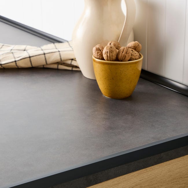 Kątownik pvc 2.6m 20x20x1 mm matowy antracytowy Standers