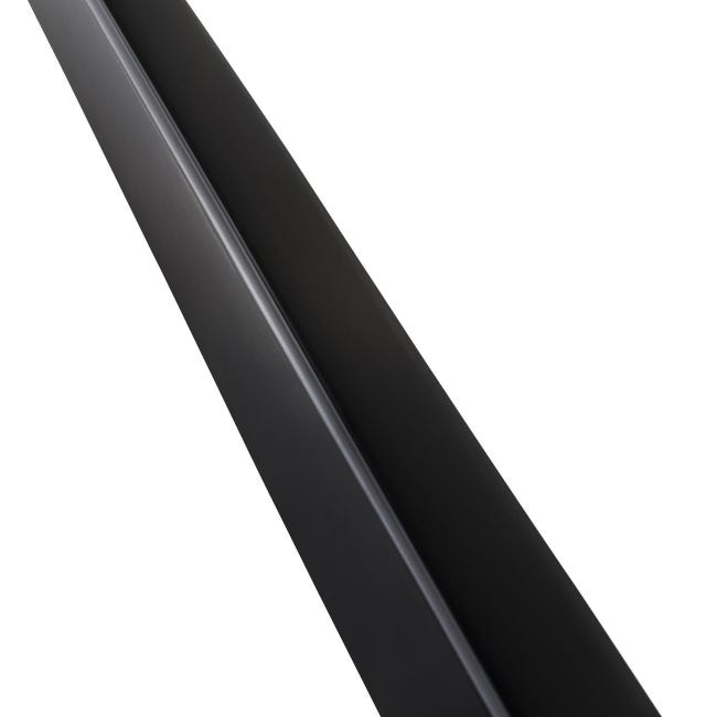 Kątownik pvc 2.6m 30x20x1 mm czarny Standers