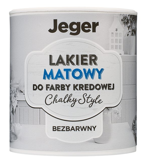 Lakier CHALKY 0.5 l Bezbarwny Mat JEGER