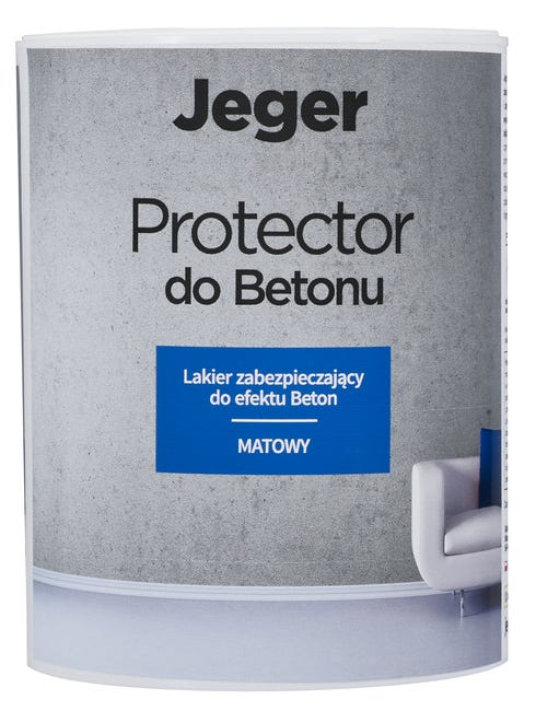 Lakier zabezpieczający PROTECTOR do betonu 1 l Matowy JEGER