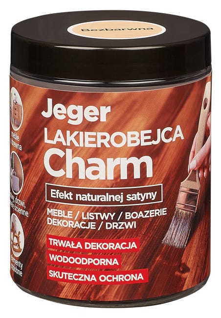 Lakierobejca Charm 0.2 l Bezbarwny Jeger