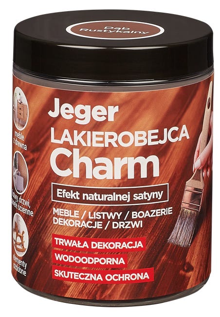 Lakierobejca Charm 0.2 l Dąb rustykalny Jeger