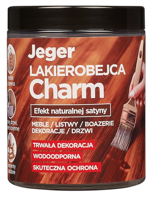 Lakierobejca Charm 0.2 l Dąb rustykalny Jeger
