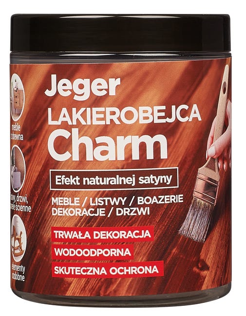 Lakierobejca Charm 0.2 l Mahoń szlachetny Jeger