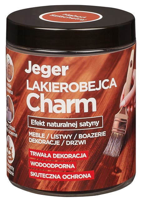 Lakierobejca Charm 0.2 l Mahoń szlachetny Jeger