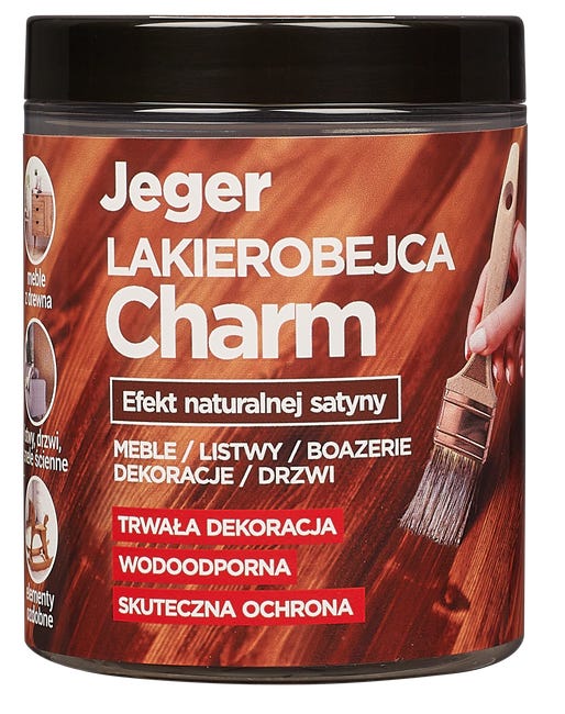 Lakierobejca Charm 0.2 l Teak miodowy Jeger