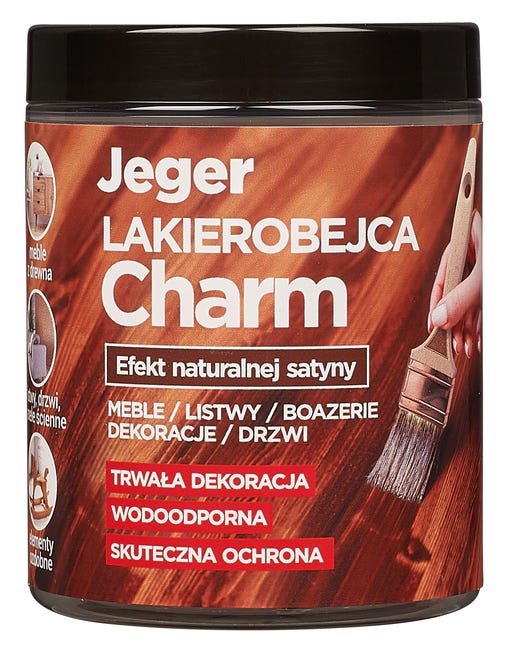 Lakierobejca Charm 0.2 l Wenge egzotyczne Jeger
