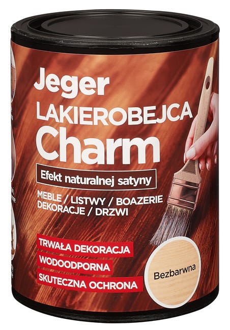 Lakierobejca Charm 0.75 l Bezbarwny Jeger