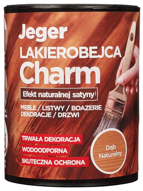 Lakierobejca Charm 0.75 l Dąb naturalny Jeger