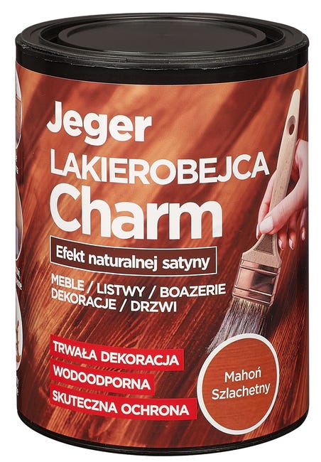 Lakierobejca Charm 0.75 l Mahoń szlachetny Jeger