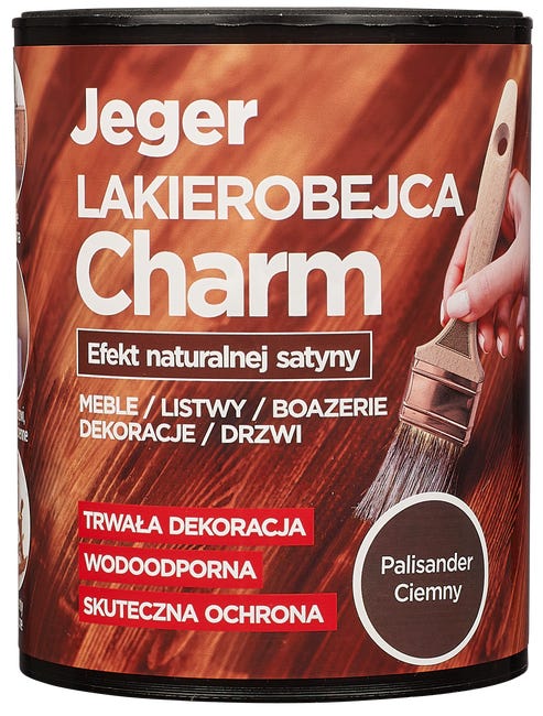 Lakierobejca Charm 0.75 l Palisander ciemny Jeger