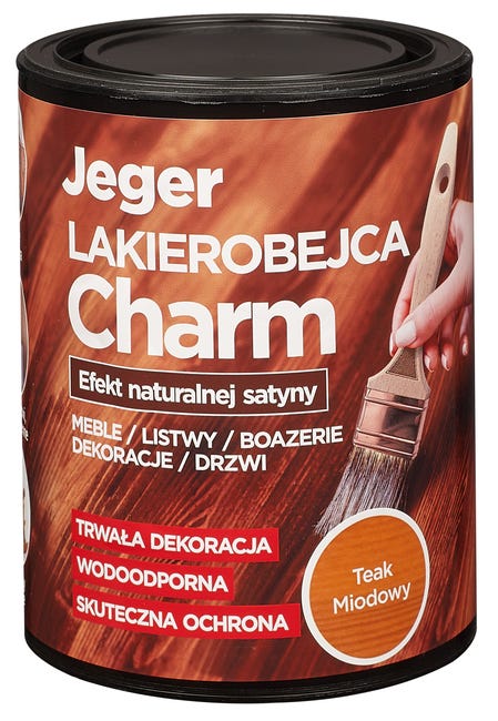 Lakierobejca Charm 0.75 l Teak miodowy Jeger
