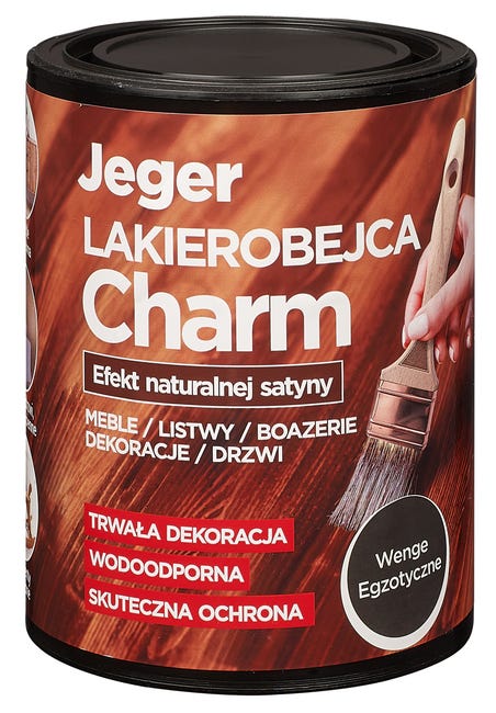 Lakierobejca Charm 0.75 l Wenge egzotyczne Jeger