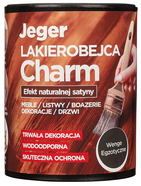 Lakierobejca Charm 0.75 l Wenge egzotyczne Jeger