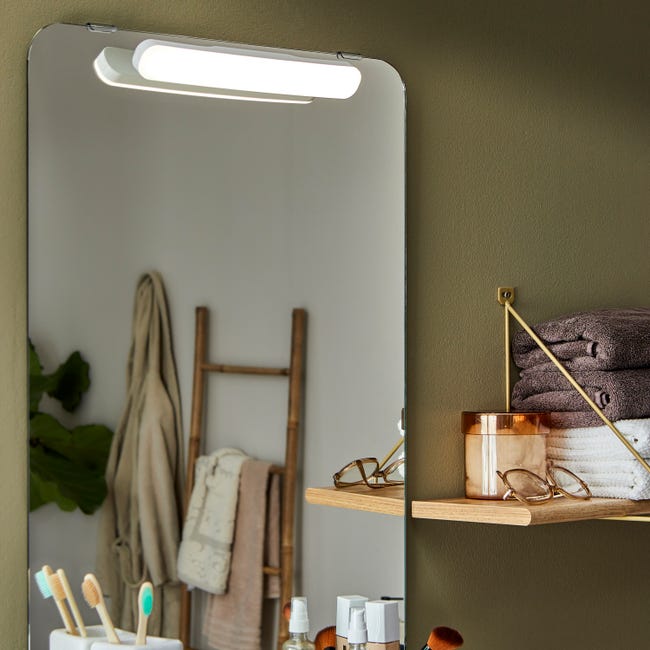 Lampa Paleni biała USB 28 cm IP44 LED Inspire