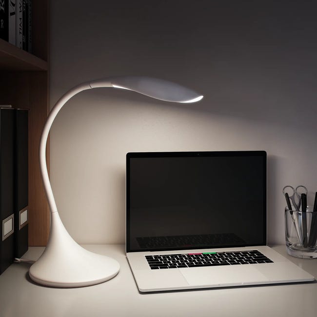 Lampa biurkowa biała LED Inspire