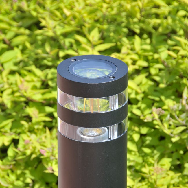 Lampa ogrodowa słupek Rino czarny E27 74 cm IP54 Goldlux