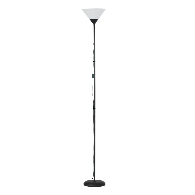 Lampa podłogowa Basic czarna E27
