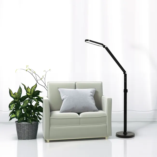 Lampa podłogowa Ferrara czarna LED Coldlux