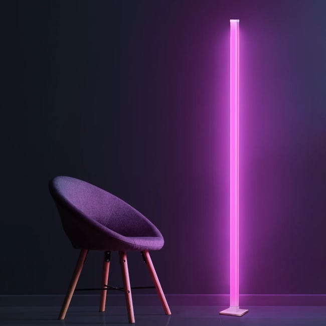 Lampa podłogowa Magical z pilotem RGBW Goldlux