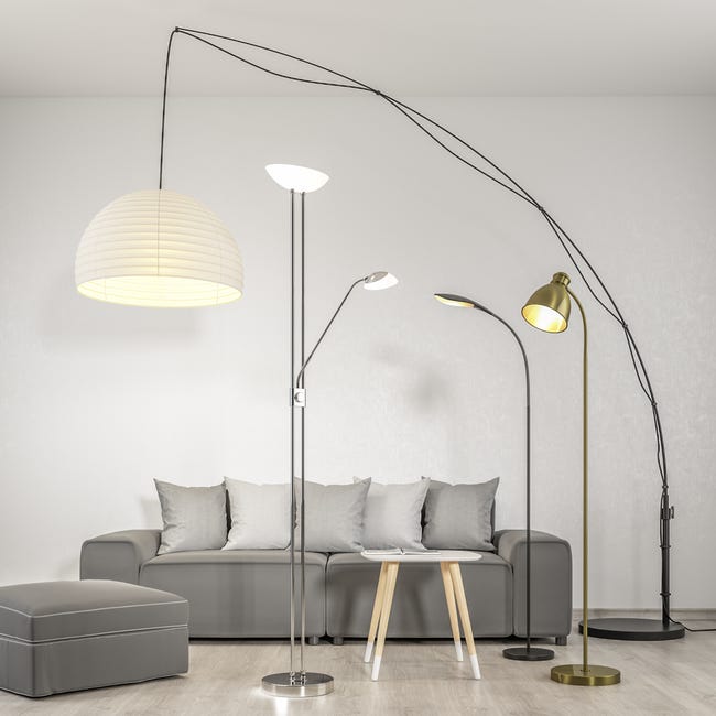 Lampa podłogowa NITTA patyna E27 MARKSLOJD