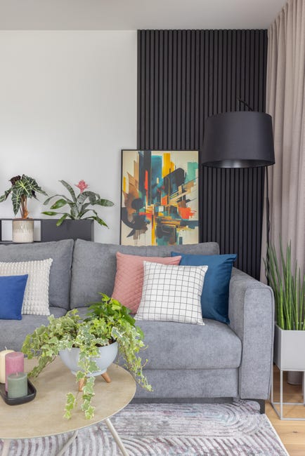 Lampa podłogowa Orta czarna E27 Tk Lighting