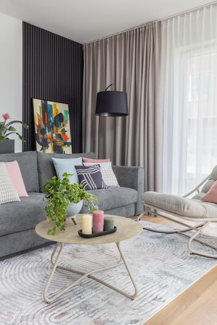 Lampa podłogowa Orta czarna E27 Tk Lighting