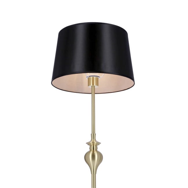 Lampa podłogowa Prima Gold czarno-złota E27 Candellux