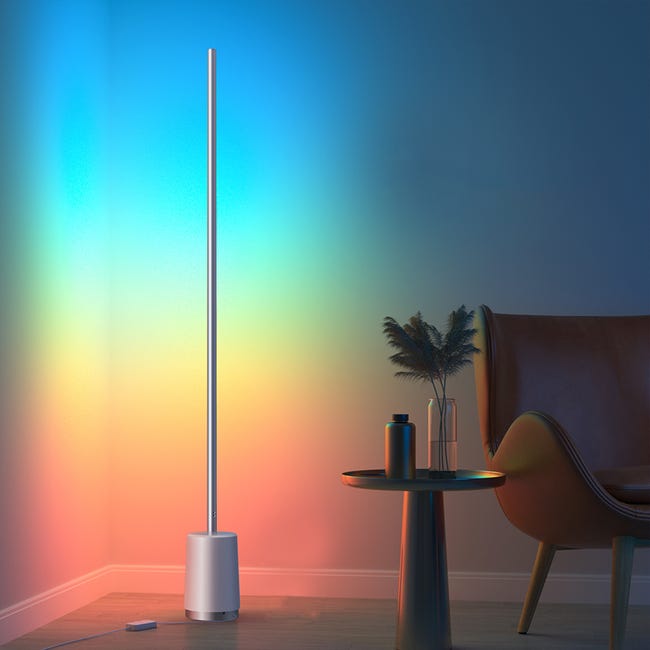 Lampa podłogowa Smart Corner biała RGBICW Govee