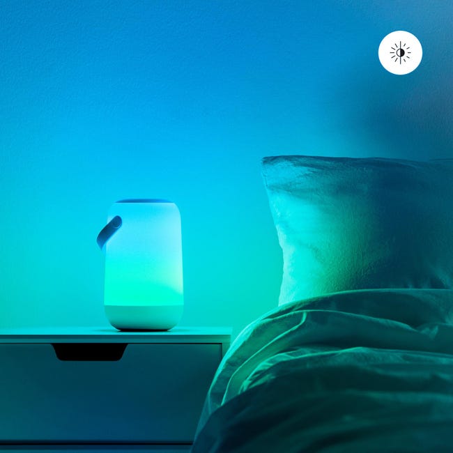 Lampa przenośna biała RGBW IP20 Wiz