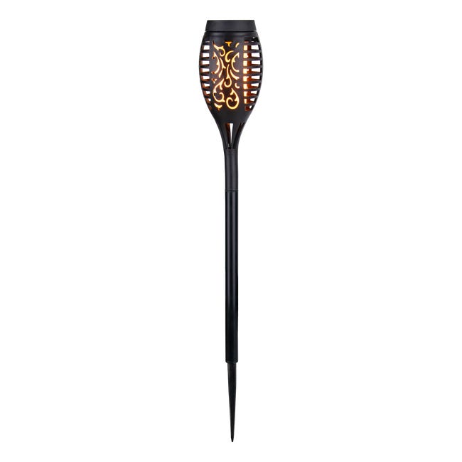 Lampa solarna wbijana Coma czarna IP44 LED Inspire