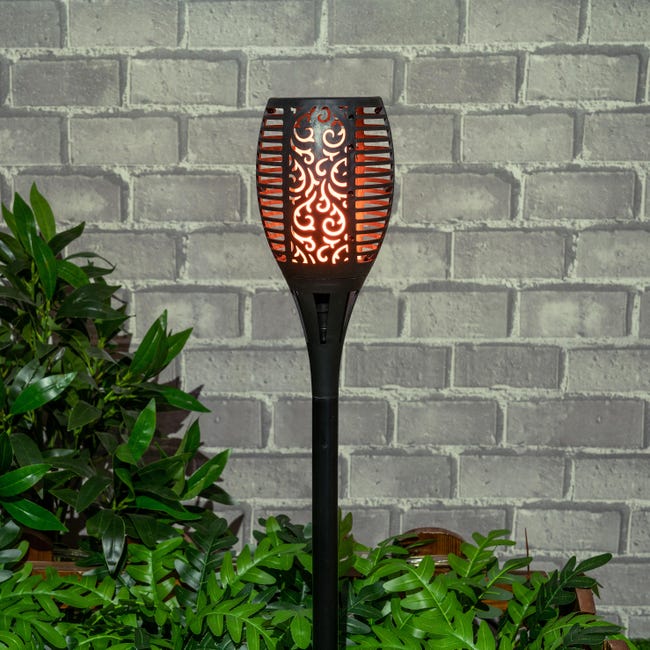 Lampa solarna wbijana Limpo czarna IP44 LED Inspire