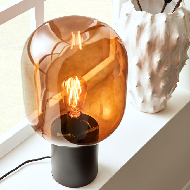Lampa stołowa Brooklyn czarna E27 MARKSLOJD