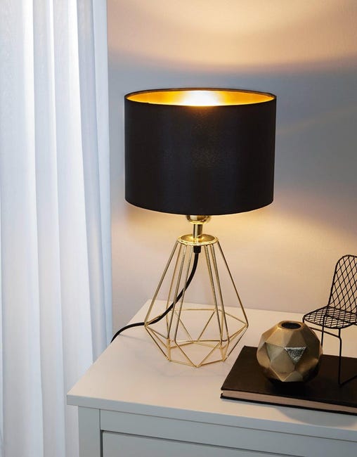 Lampa stołowa CARLTON złota E14 EGLO