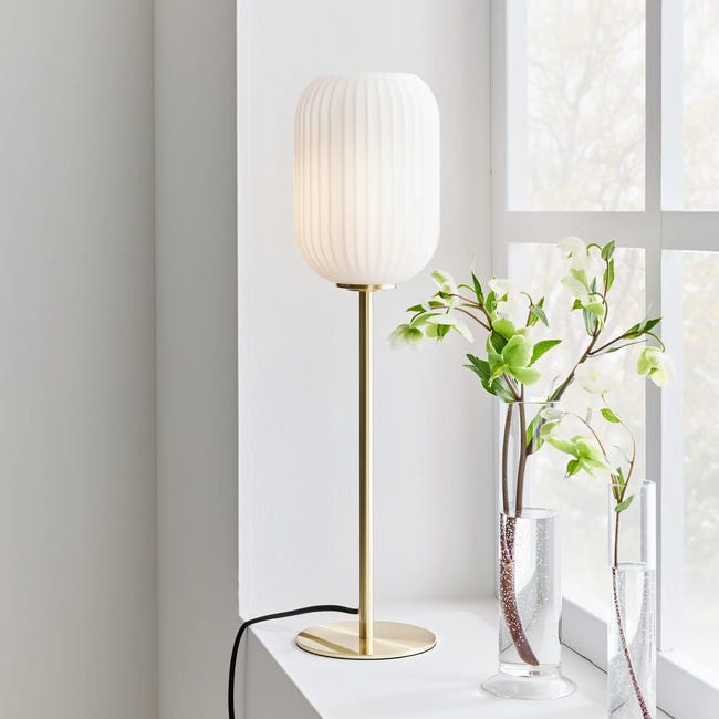 Lampa stołowa Cava złota E14 MARKSLOJD