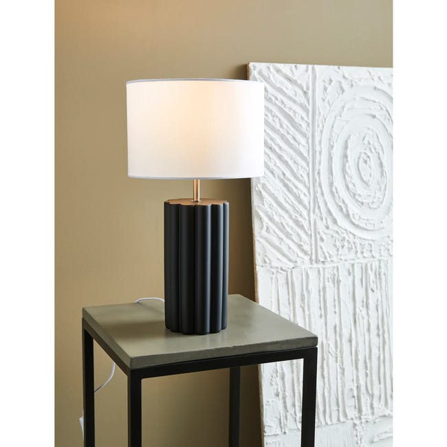Lampa stołowa Column czarna E14 MARKSLOJD