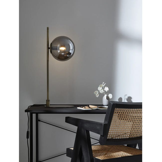 Lampa stołowa Dione ciemne złoto E14 MARKSLOJD