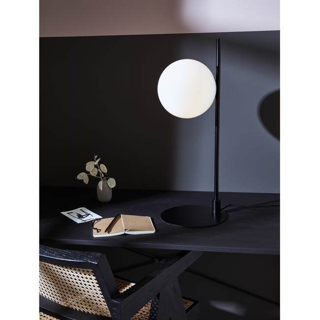 Lampa stołowa Dione czarna E14 MARKSLOJD