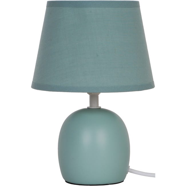 Lampa stołowa POKI zielona E14 INSPIRE