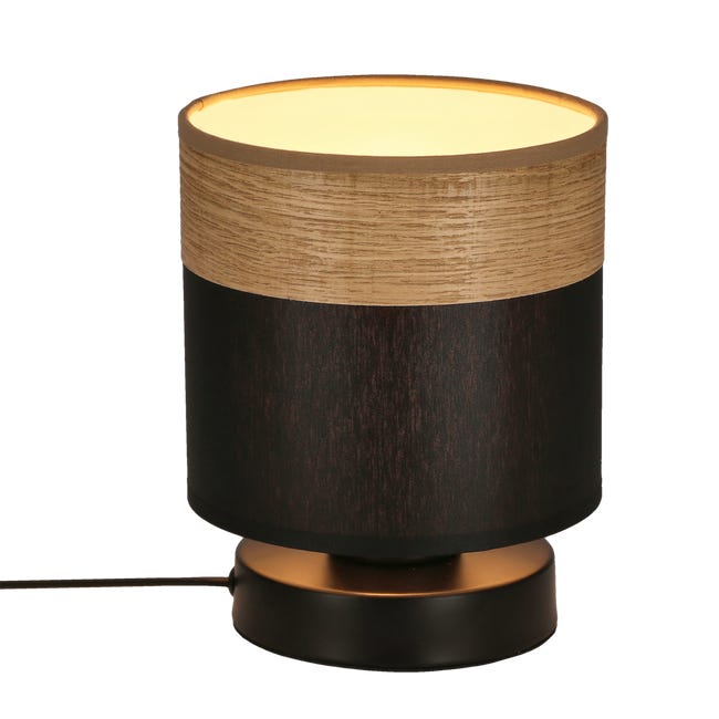 Lampa stołowa Porto czarna E27 Candellux